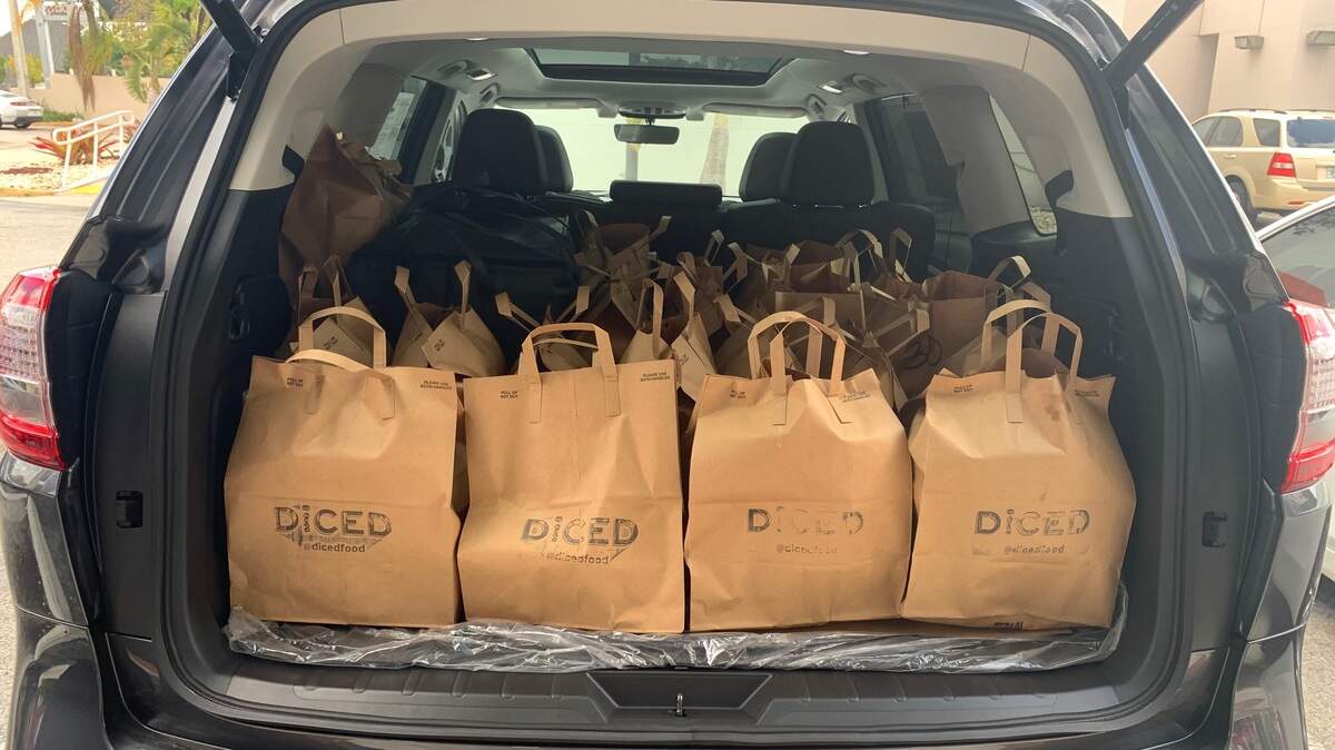 The owner of the restaurant Diced is donating 200 meals a day to children at Miami-Dade County Public Schools, who have been left food insecure with classes out. Many children rely on those meals as more than 70 percent qualify for free or reduced lunches, according to the county.