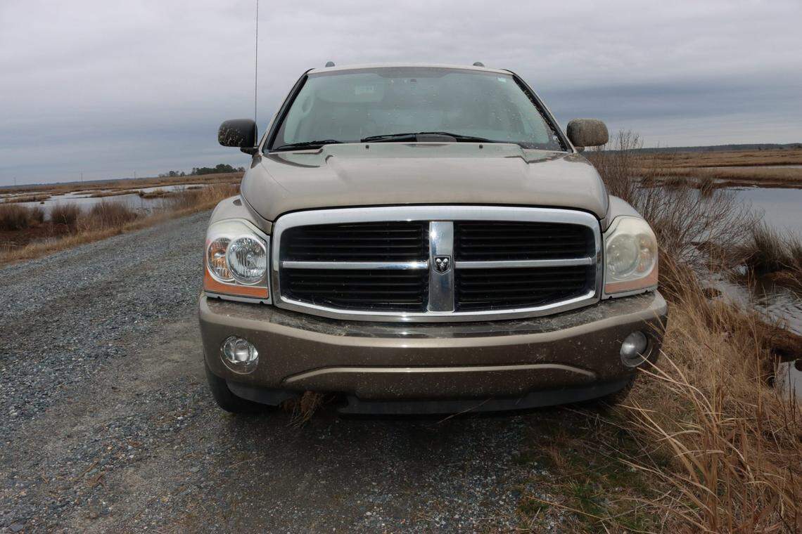 This photo shows Dequan Javon Fields’ 2004 gold Dodge Durango, according to police.
