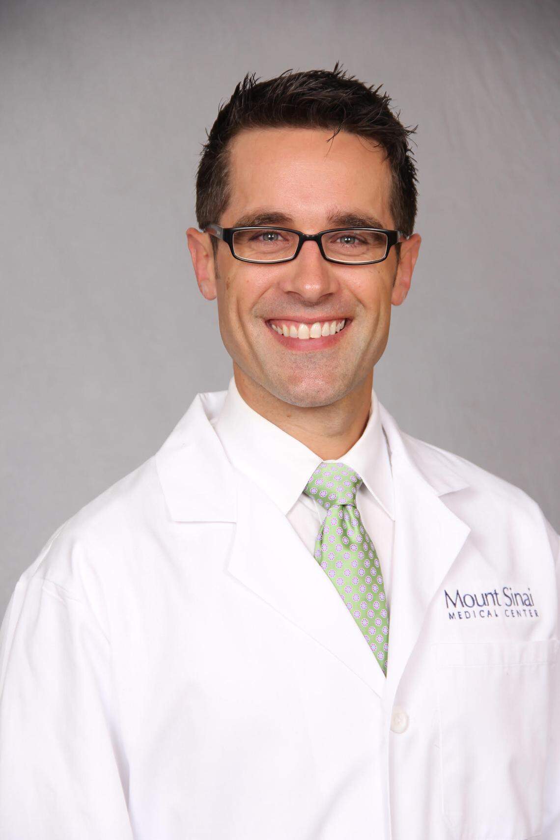 Dr. Timothy Yates, Mount Sinai radiologist.