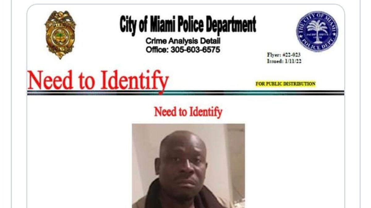Police released this flier earlier this month, concerned the man could be involved with an alleged violent couple charged with extortion. A friend of his identified him this week.