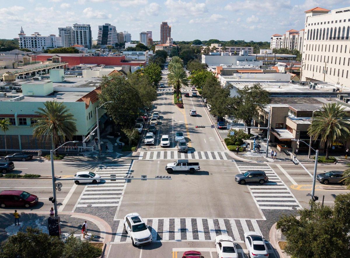 Fifteen businesses opened on Miracle Mile, pictured above, since 2019. More are coming.