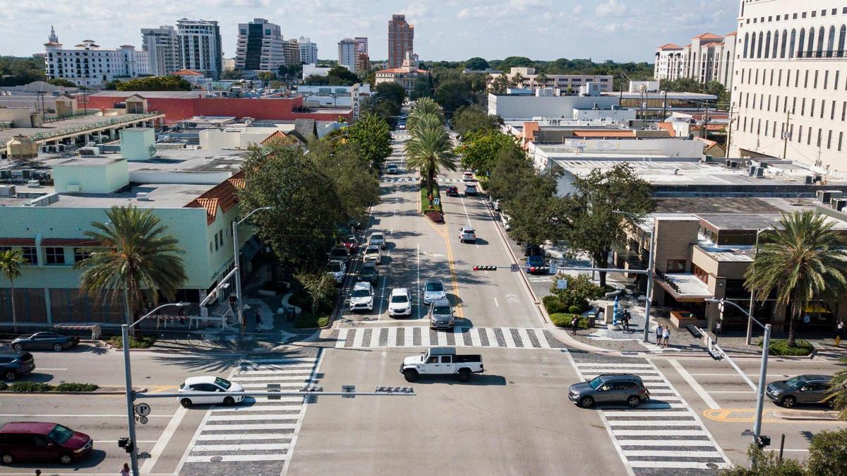Fifteen businesses opened on Miracle Mile, pictured above, since 2019. More are coming.