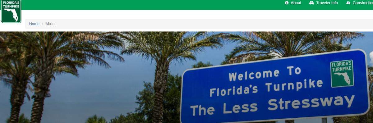 The Florida Turnpike’s slogan on signage is “The Less Stressway.” But with constant construction backups the tranquil promise seems a mockery.