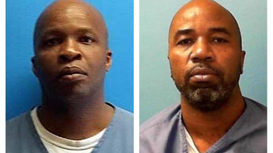 The FBI identified the robbers in Thursday’s jewelry heist turned shootout as Lamar Alexander, 41, and Ronnie Jerome Hill, 41.