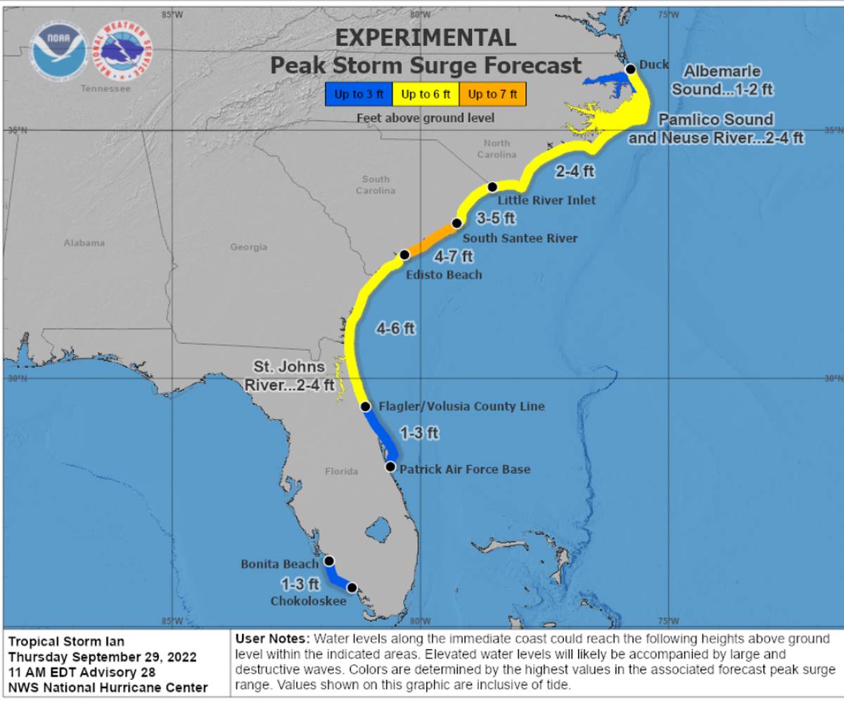 Tropical Storm Ian is forecast to strengthen into a hurricane again in the Atlantic.
