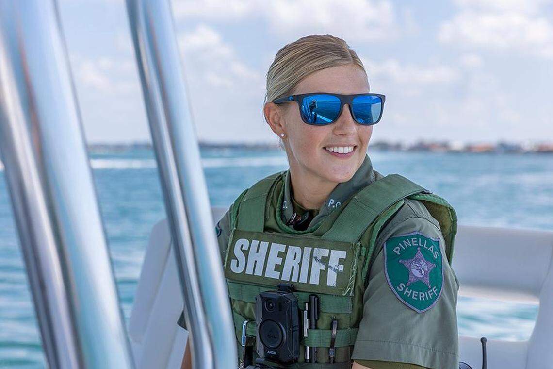 Deputy Jill Constant works with the Pinellas County Sheriff’s Office Marine and Environmental Lands Unit.