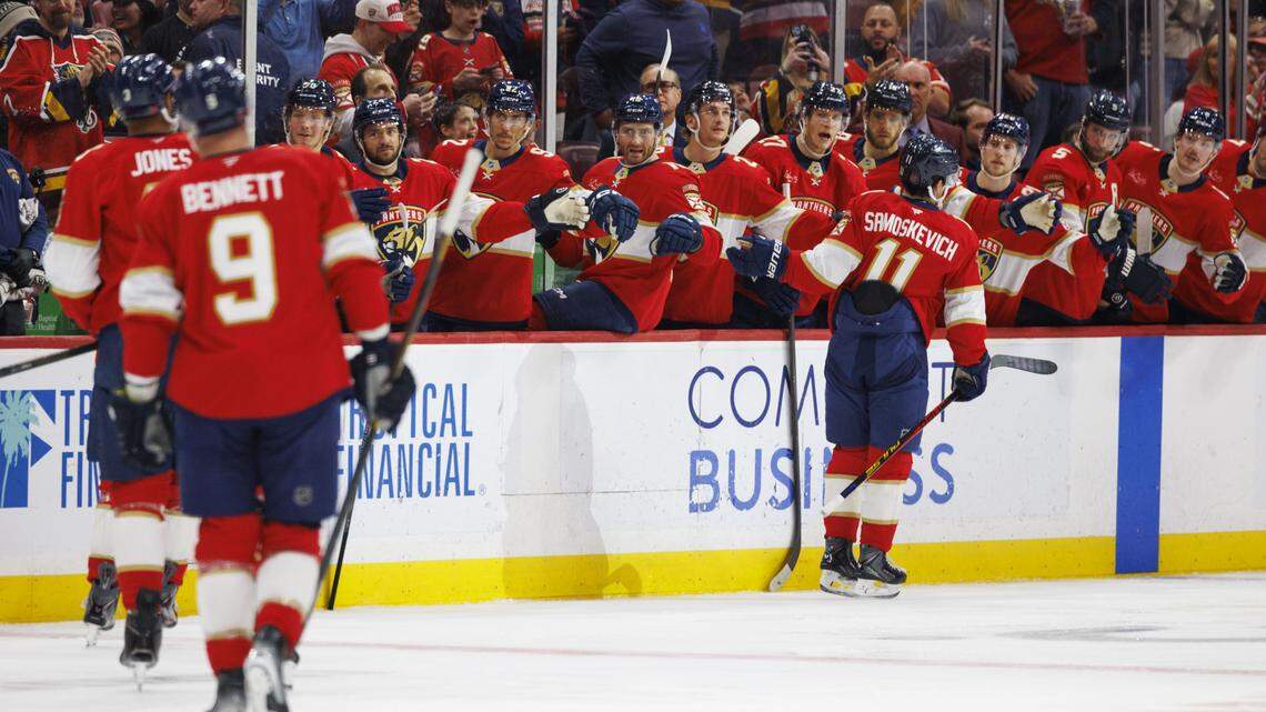 So... who’s actually left to play for the Florida Panthers the rest of the season?