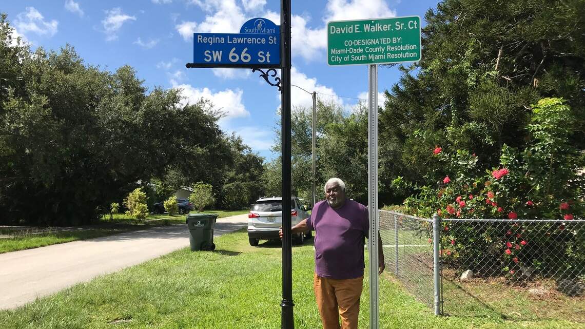 He helped South Miami get a pool after 40 years. Now he has a street named after him.