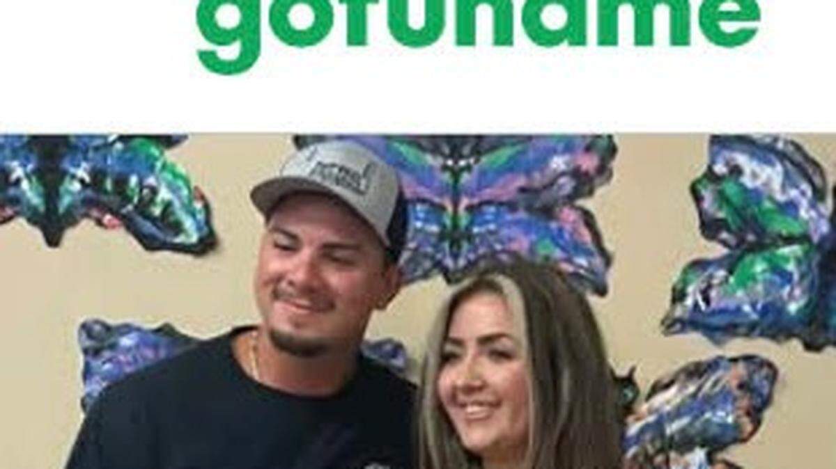Devin Michael James Ordway stands with Michelle Demers in this undated photo on a GoFundMe page set up by the couple’s friends following Ordway’s July 25, 2022, snorkeling death in the Florida Keys.