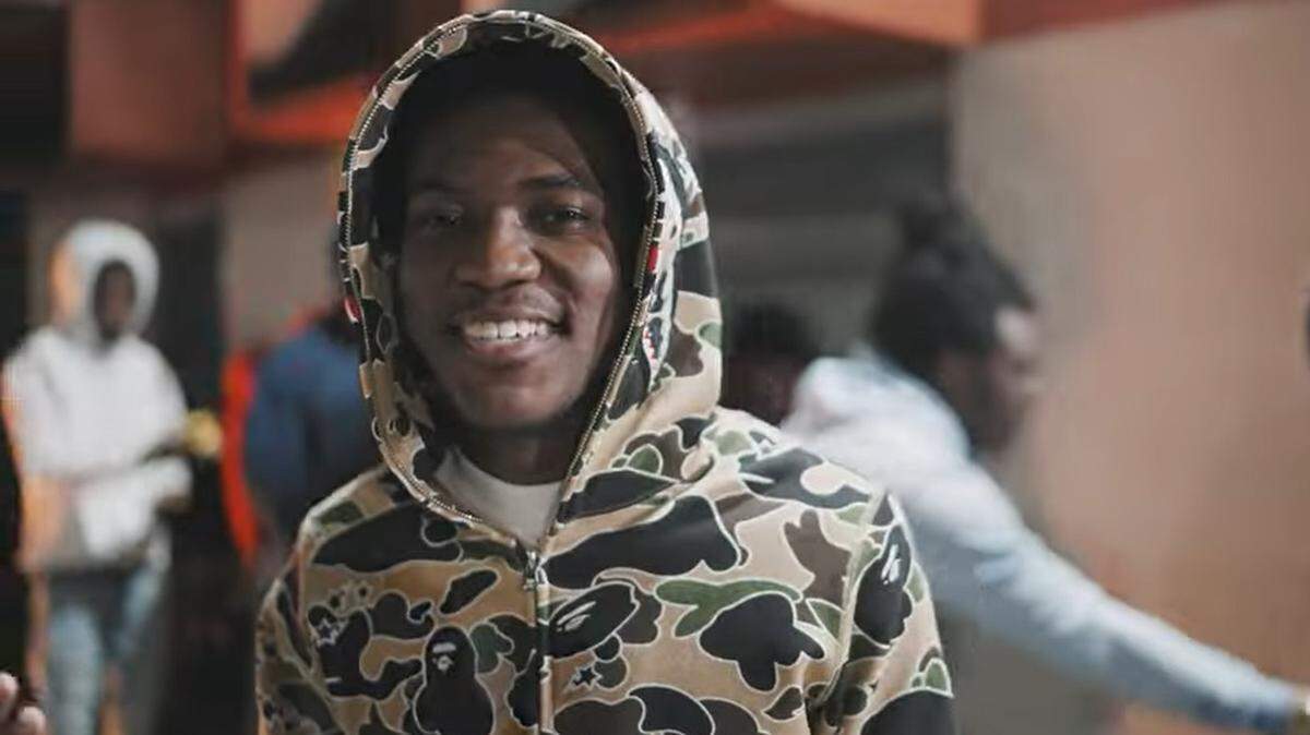 Timothy Starks, a local rappper known as Baby Cino, was shot to death Wednesday on the Palmetto Expressway, shortly after leaving jail. He is pictured here in a YouTube music video.