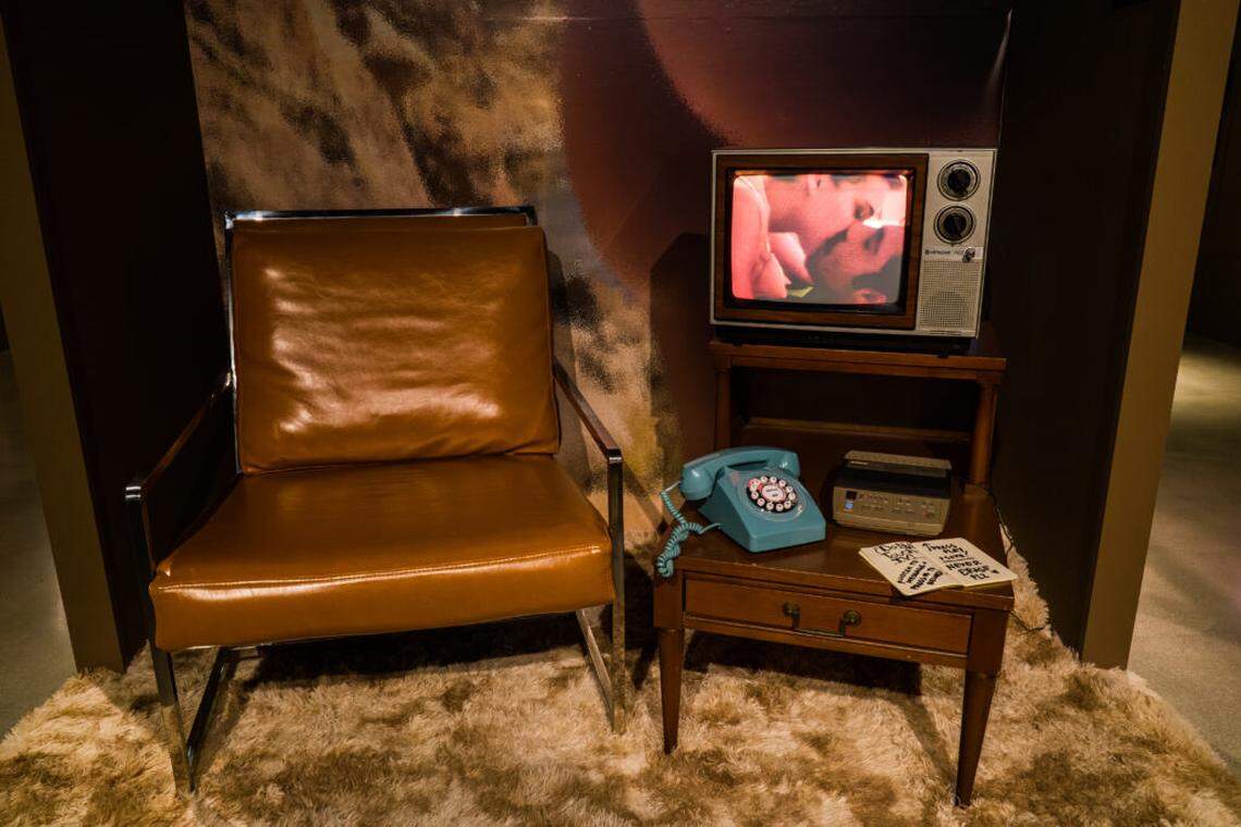 An interactive installation in the Museum of Sex’s “F*ck Art.”