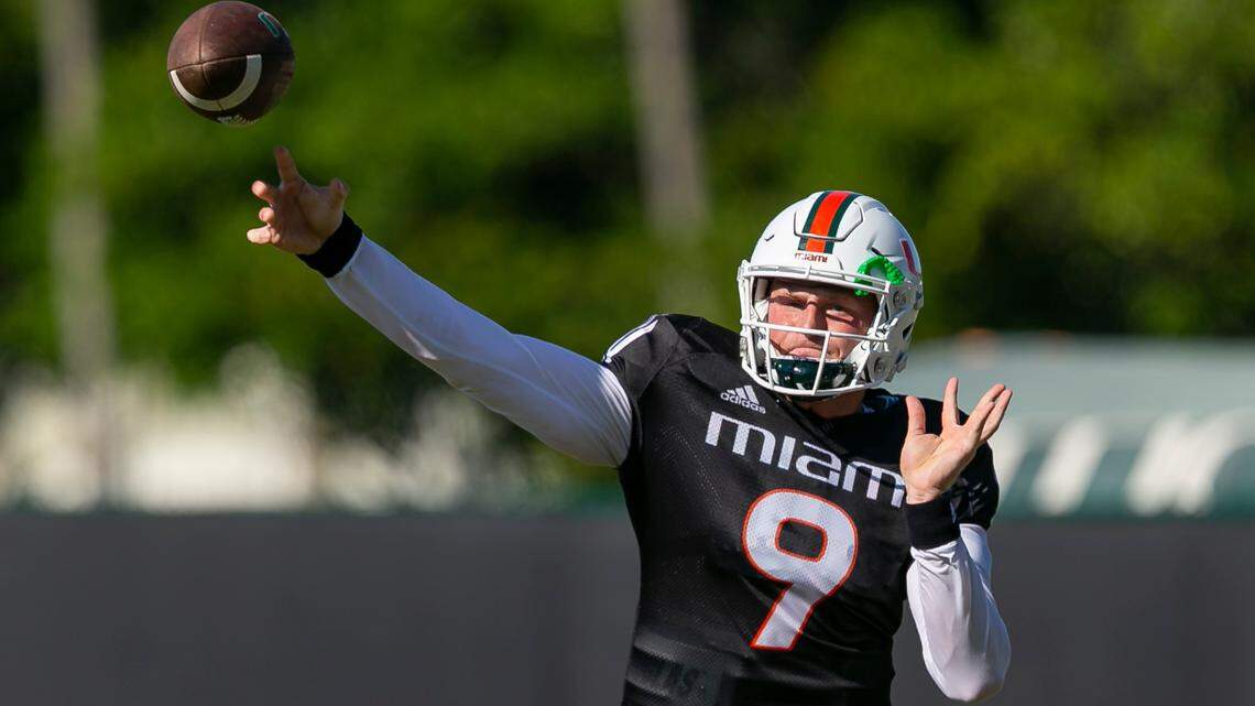 Tyler Van Dyke had one of best Canes QB years ever. His encore will define Cristobal’s Year 1 | Opinion