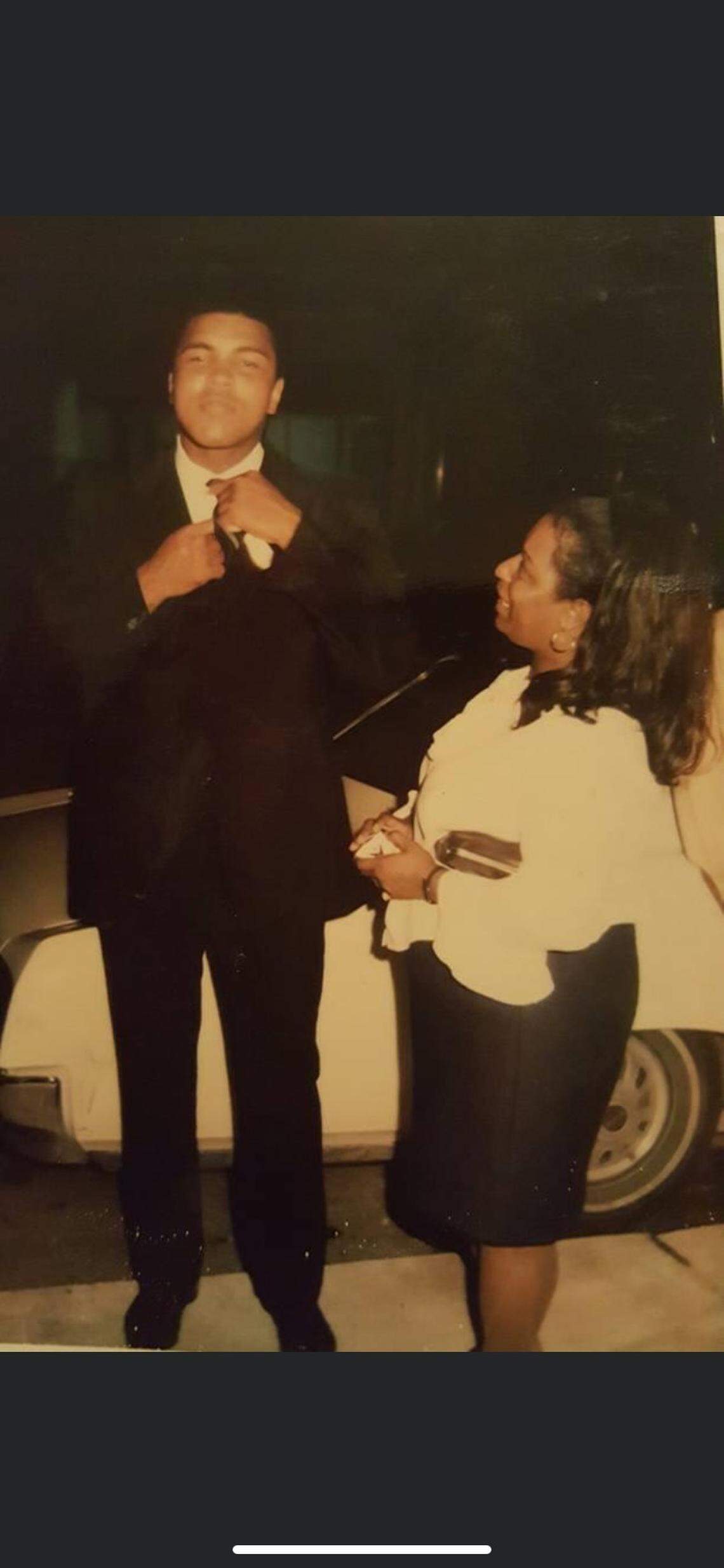Elizabeth Level pictured here with boxing legend Muhammad Ali. It’s not exactly clear what their relationship was, but her granddaughter said they were “good friends.”
