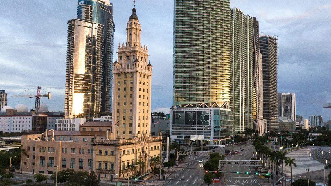 Parking lots south of Miami’s Freedom Tower would be home to Donald Trump’s presidential library under a plan being pushed by his lawyer in Miami and others. The site is owned by Miami Dade College, which also owns the iconic tower that has long symbolized Miami’s embrace of immigrants.