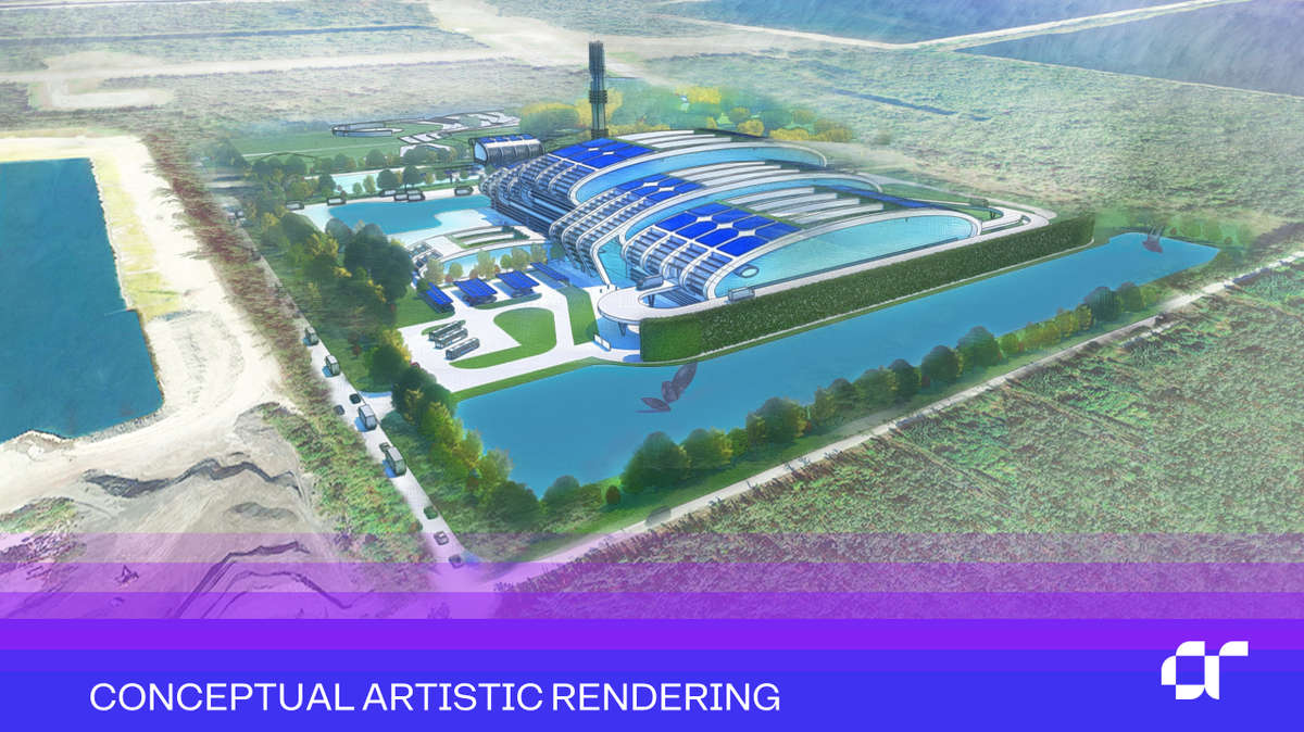 A rendering by Miami-Dade consultant AtkinsRealis shows what a new incinerator could look like once the county gives the go-ahead to build it. First, Miami-Dade needs to pick a site. Doral is actively seeking alternatives to prevent the facility from being located within its city limits.
