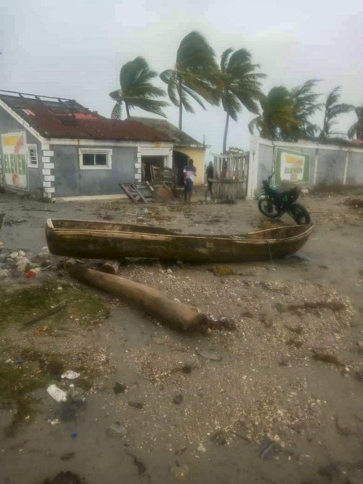 This photo is from Haiti’s Office of Civil Protection. It’s of coastal Bainet in southeast Haiti as Hurricane Beryl passed on Wednesday, July 3, 2024. The hurricane’s strong winds caused the tide to rise and brought seawater inland.