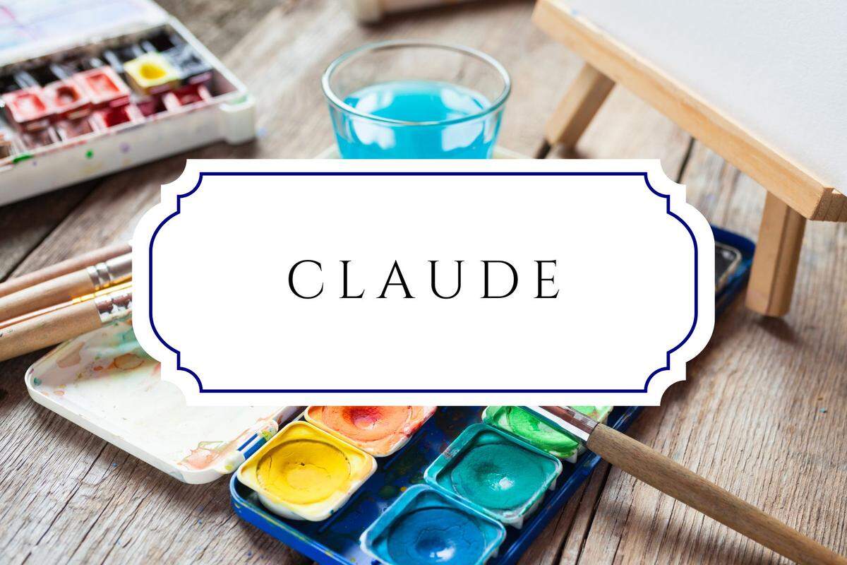 names related to art and creativity claude