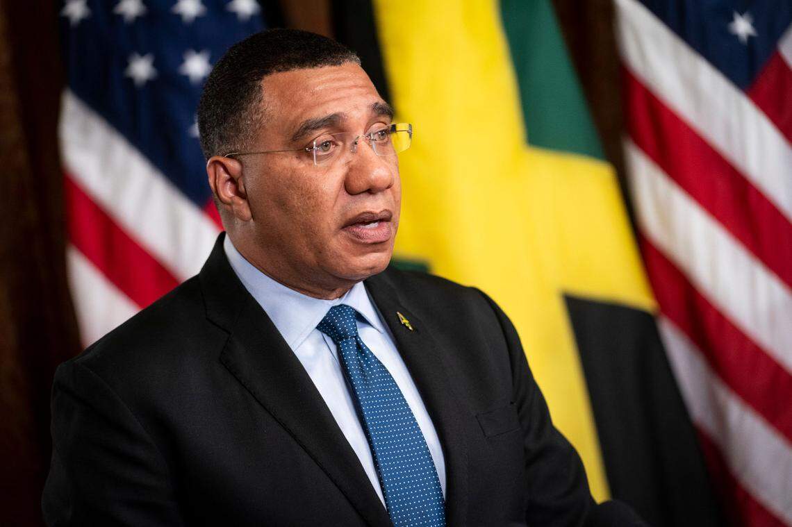 Jamaica Prime Minister Andrew Holness