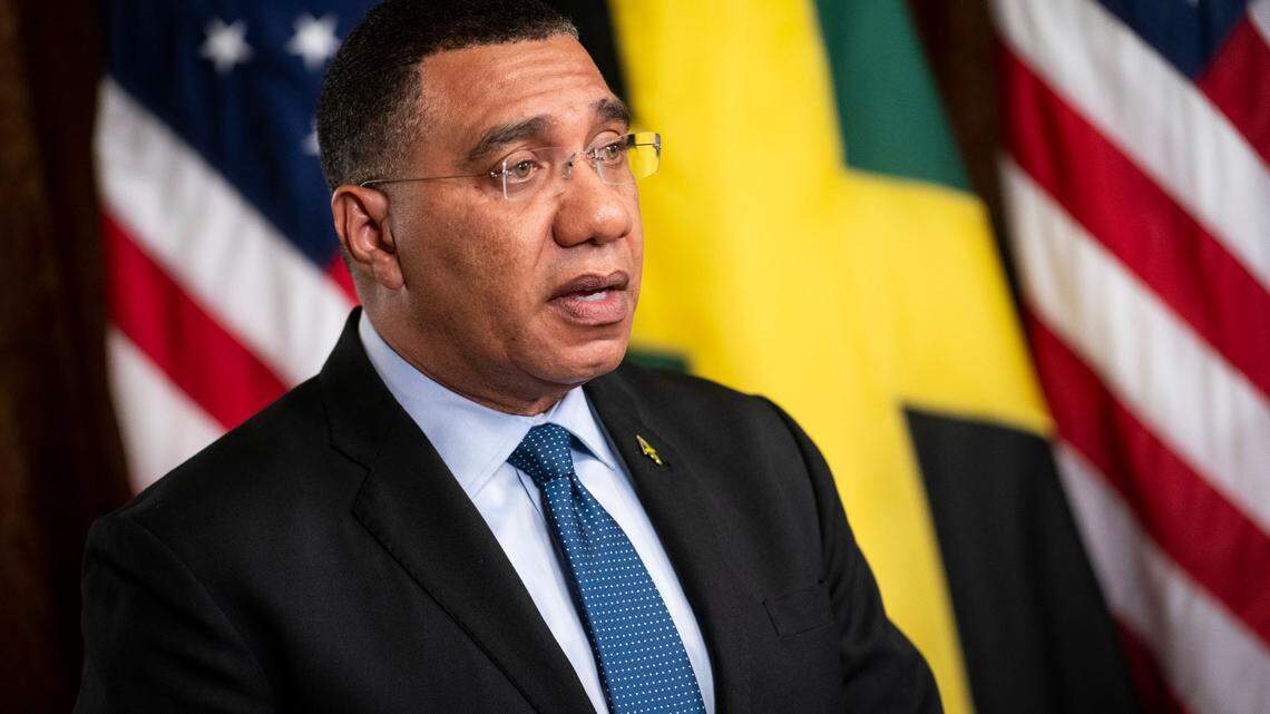 Jamaica Prime Minister Andrew Holness