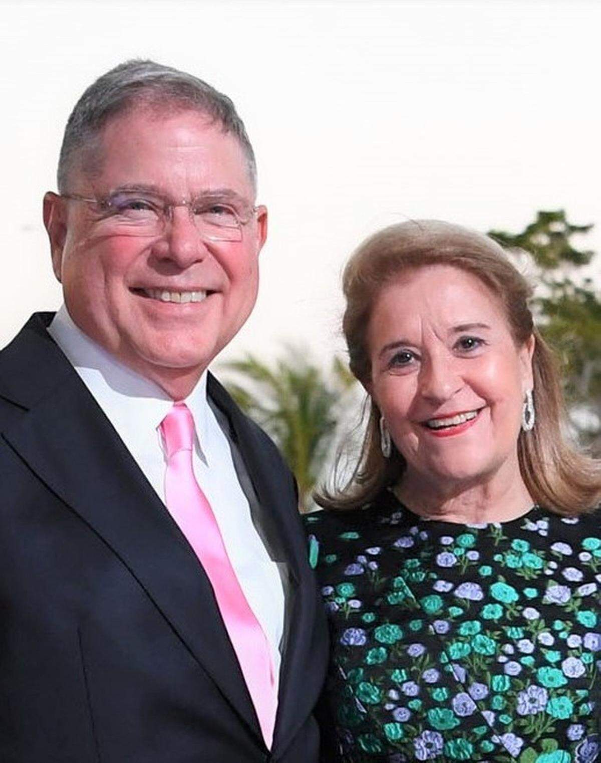 Alberto Ibargüen and Susana Ibargüen in a Miami Herald file photo.