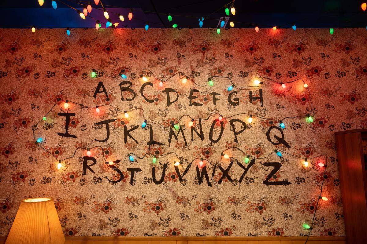 La casa de Joyce en "Stranger Things: The Store".