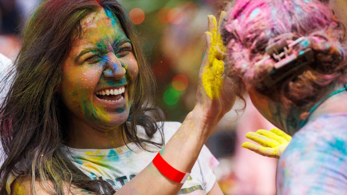 ‘More color you have, the more you are loved.’ Holi Hindu festival comes to Miami