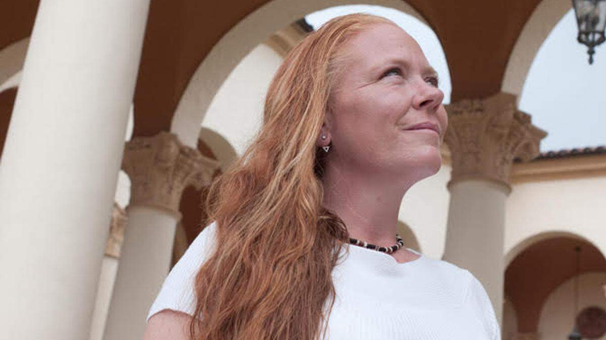 Portrait of Michelle, by photographer Maggie Steber, is a part of the exhibit “The Art of Compassion” at the Coral Gables Museum.