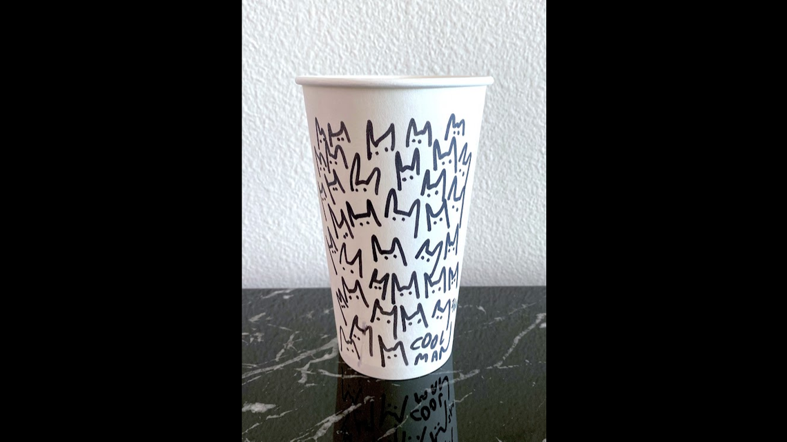 This artist wants you to pay $1,000 for a cup of coffee at his Miami Art Week pop-up