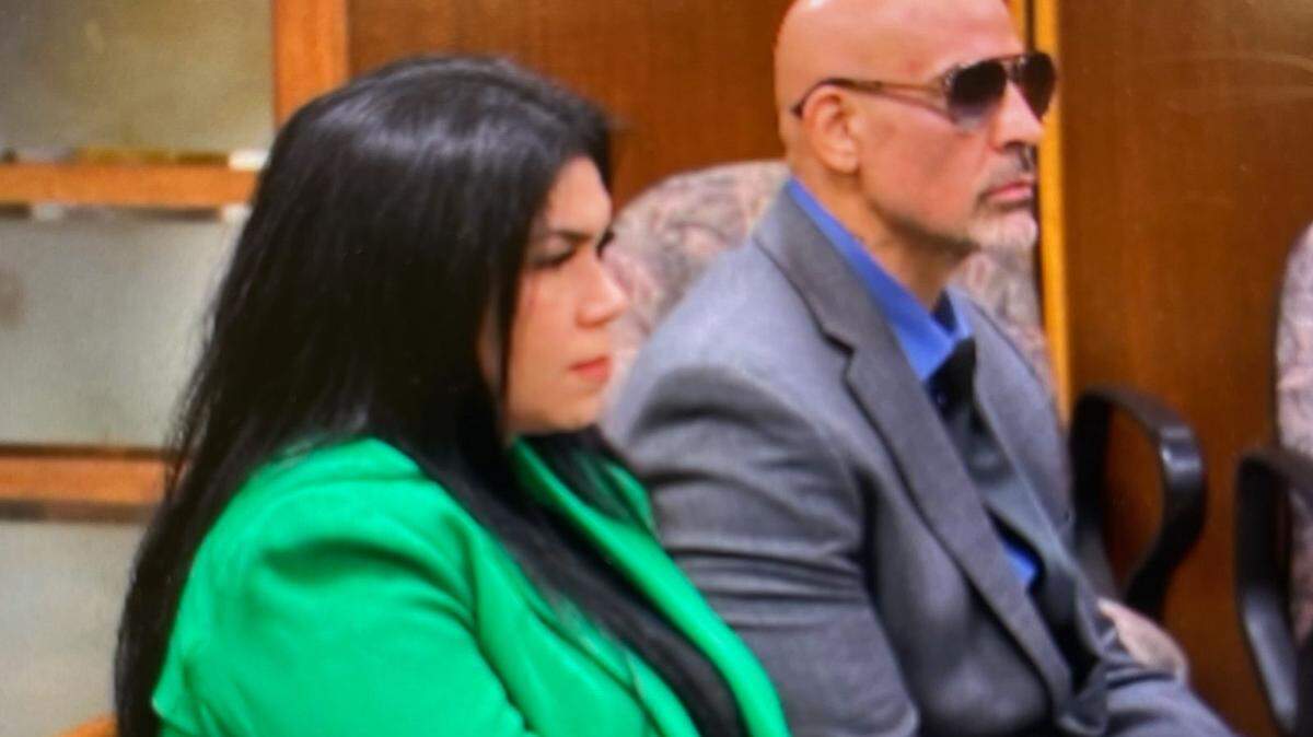 Lubby Navarro, the former Miami-Dade School Board member arrested last Thursday and accused of racking up nearly $100,000 in personal expenses on her school district credit cards, appeared in Miami-Dade Circuit Court Wednesday, Jan. 17, 2024. She faces one count of organized fraud of $50,000 or more, one count of organized fraud of between $20,000 and $100,000 and two counts of grand theft.
