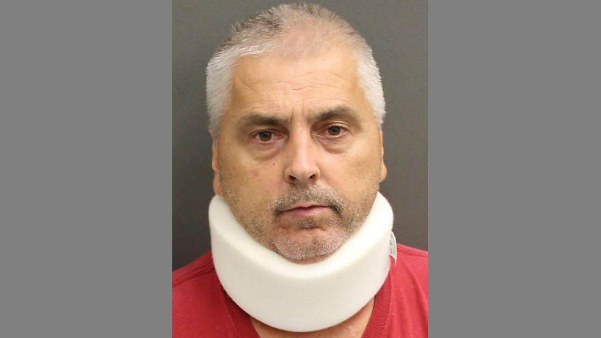 Florida police say Gregory Lazarchick, a 56-year-old from New Jersey, threatened to blow up Disney World for Al-Qaeda after a worker wished him a good day. His sister said he’s “not been right” since a head injury four years ago.