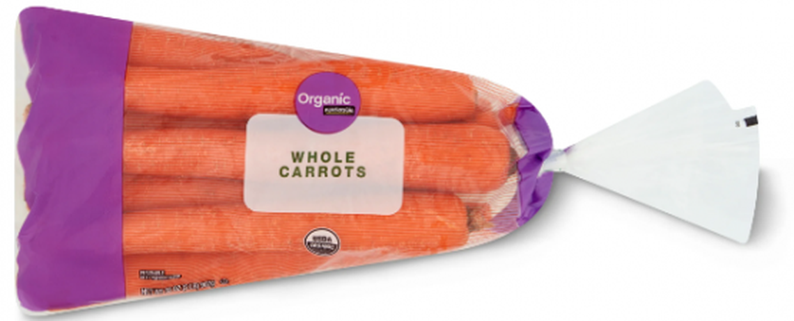Walmart’s Marketside Organic Whole Carrots
