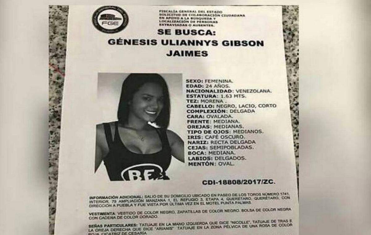 Génesis Gibson. State Attorney General’s Office