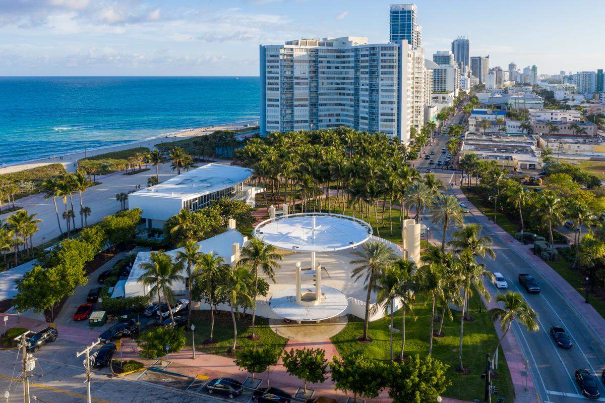 The North Beach Bandshell in Miami Beach, which hosts many excellent events by the Rhythm Foundation.
