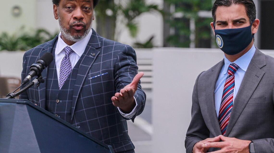 Miami commissioner who pushed for vaccines in Black communities in hospital with COVID