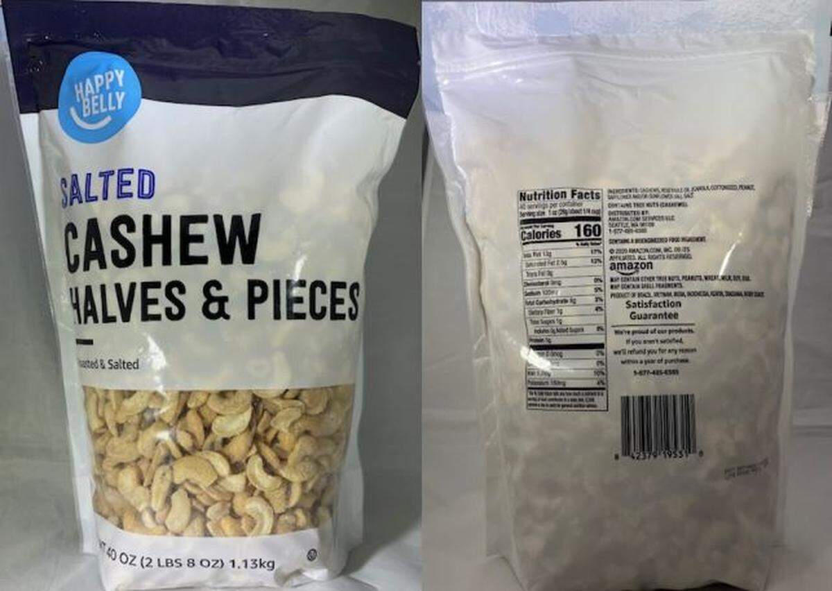 Happy Belly Cashew Halves & Pieces