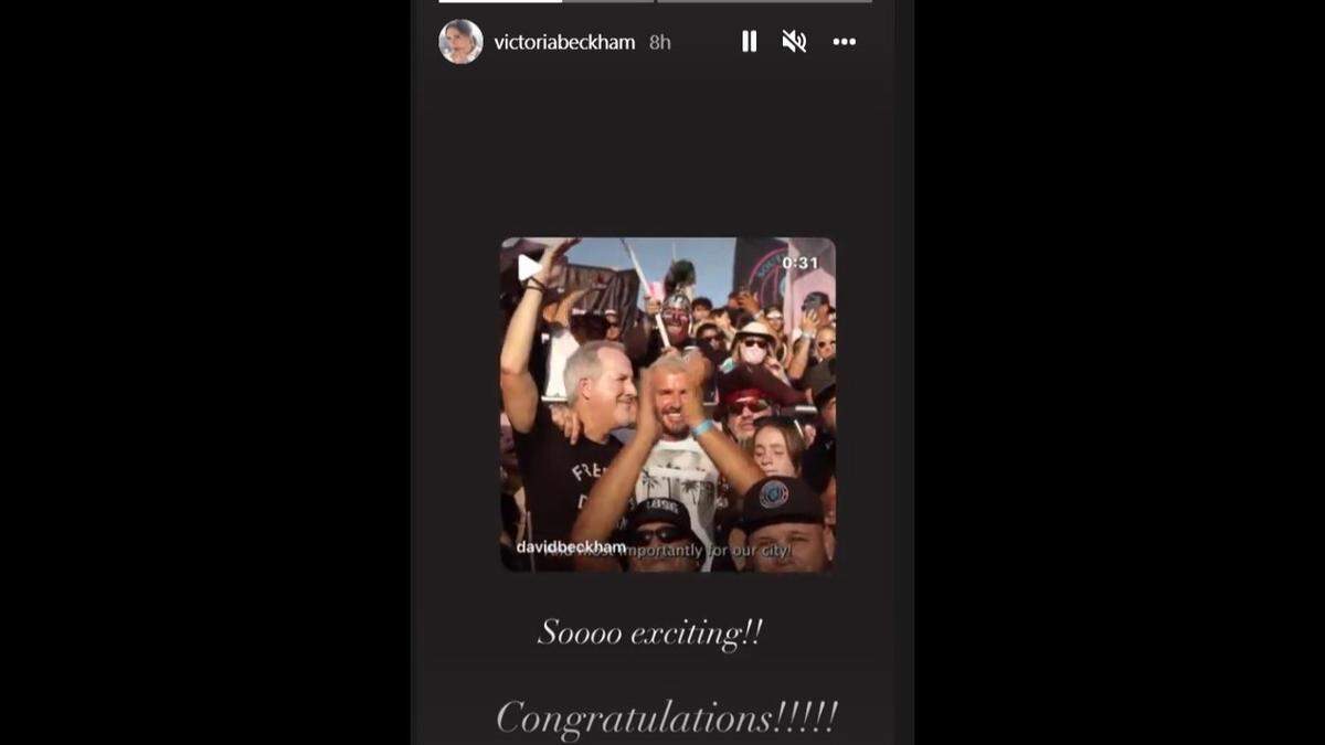 Victoria Beckham Instagram/Screenshot
