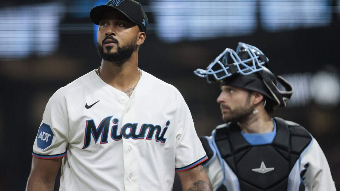 Marlins blow late lead, spoil strong Alcantara start in loss to Red Sox
