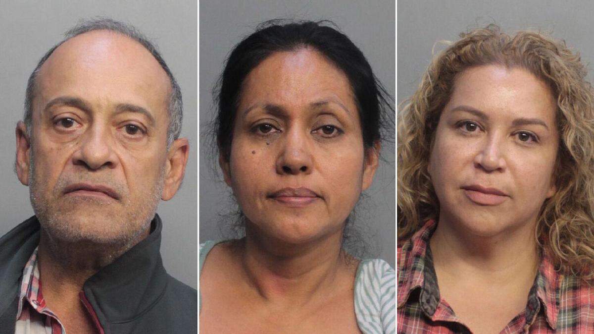 Antonio Bouzan, 62, and Marta Avalos, 50, and Roxanne Insignares, 45, were arrested Thursday after a Miami-Dade State Attorney’s Office and Office of the Inspector General say they were involved in a GED-selling fraud at Miami Lakes Educational Center and Technical College.