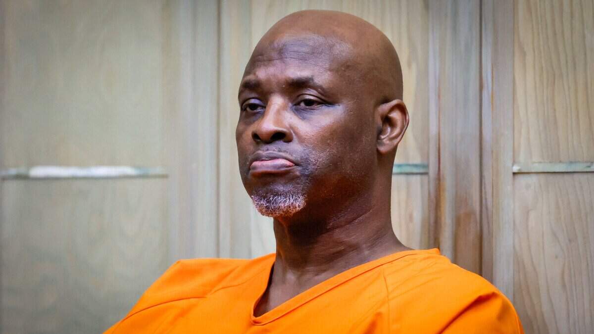 Gregory Martin is sentenced at the Richard E. Gerstein Justice Building in Miami on Friday, July 10, 2026, after a jury convicted him of rape. Martin is facing the death penalty in another case where he is accused of the rape and murder of a teen runaway.