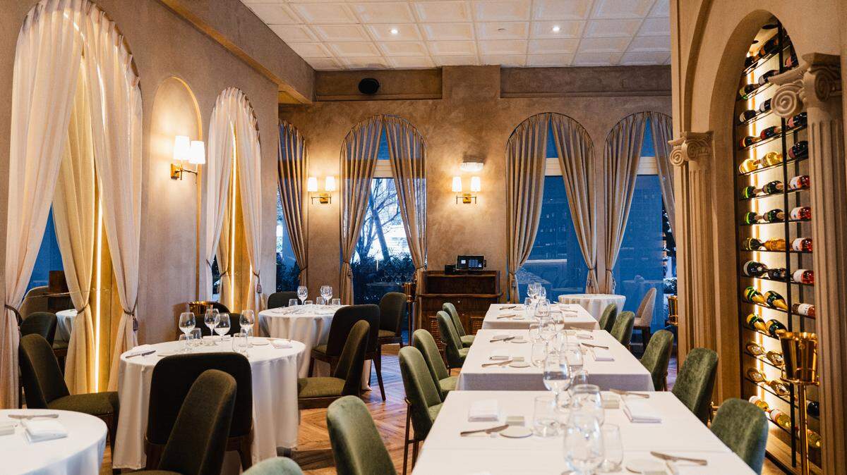 The dining room at Novatore Cucina & Bar, which recently opened in Wynwood.