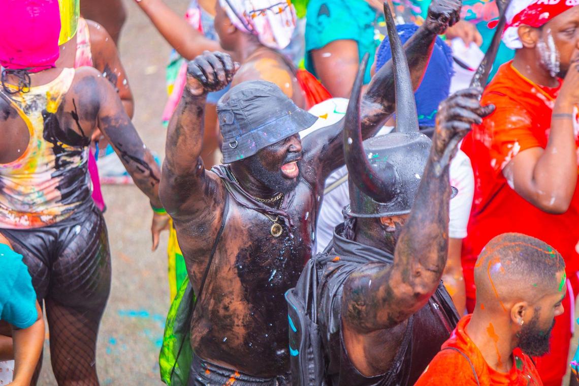 J’ouvert, Miami Carnival at Miami-Dade County Fair Expo) on Saturday October 8th., 2022.