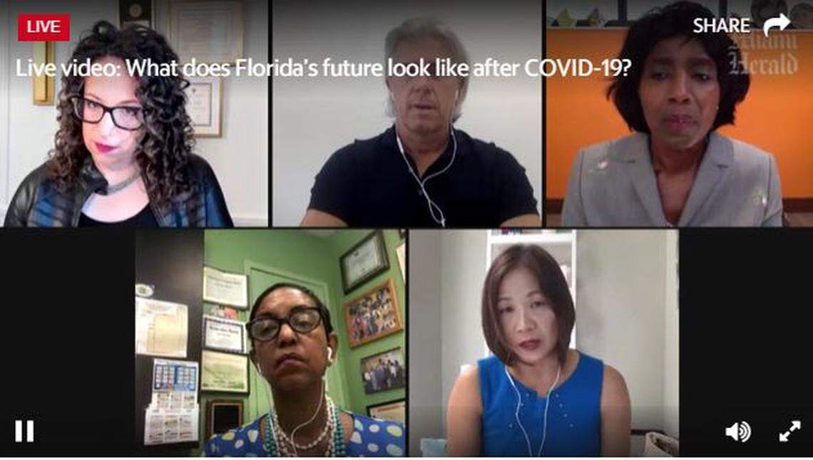 Florida Influencers and quantitative futurist Amy Webb discuss what we should expect from healthcare, hospitality, higher education and general business in a post coronavirus world.
