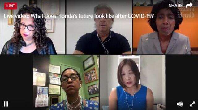 Post-coronavirus future in Florida is uncertain. Be flexible, futurist Amy Webb says.