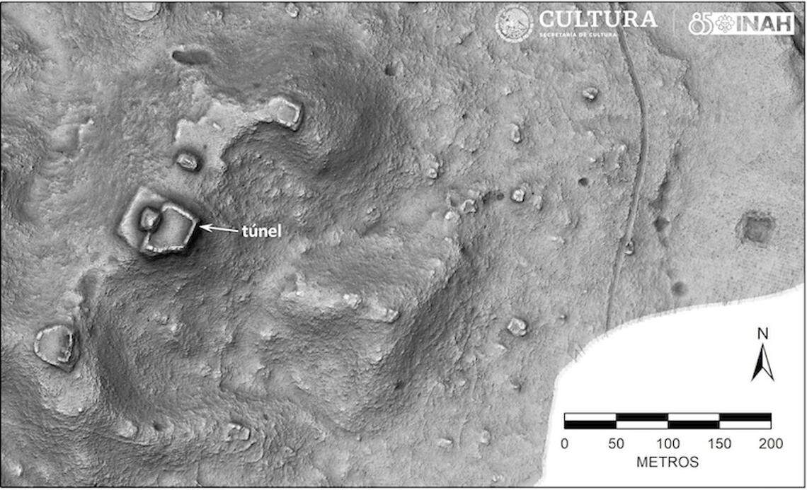 LiDAR mapping found previously undiscovered structures built by the Mayans in Mexico.