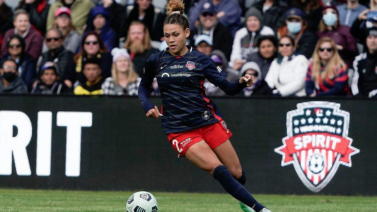 Trinity Rodman, the daughter of NBA Hall of Famer Dennis Rodman, is a rising soccer star who signed a four-year, $1.1 million deal with the Washington Spirit.