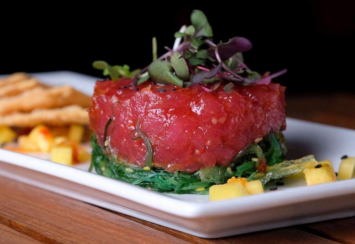 Tuna tarare at The Garden.