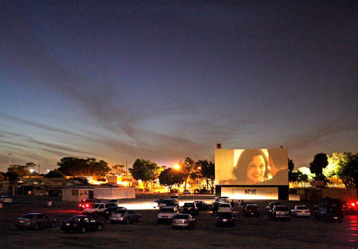 The Swap Shop Thunderbird Drive-In Theater in 2009. It closed in 2023.