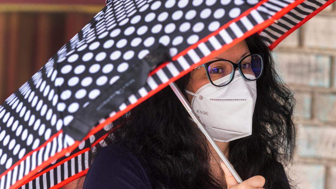 Some experts say members of the general public can reuse N95 or KN95 face masks, which are recommended as omicron spreads, as long as they take certain steps. They’ll eventually need to be thrown out.