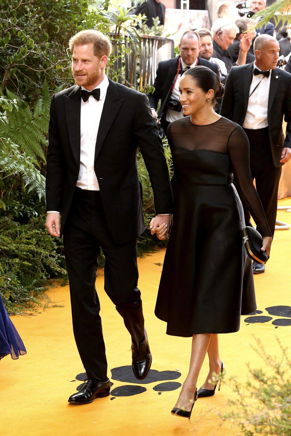 Prince Harry and Meghan Markle attend event together.