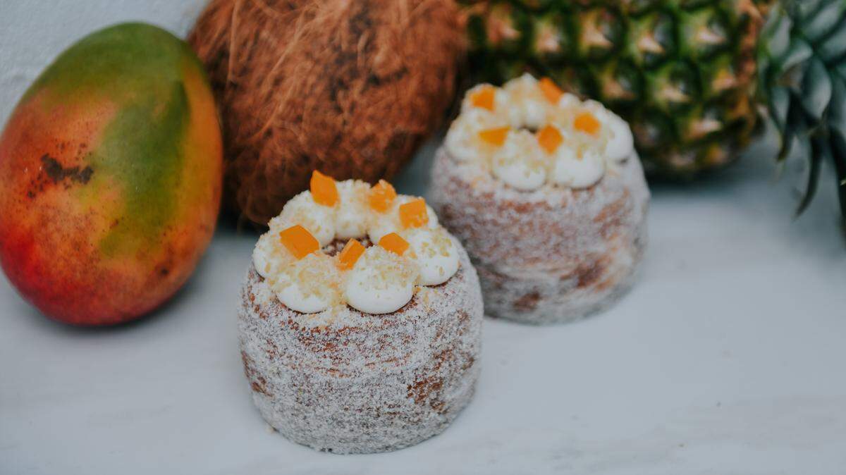 The Salty Donut and chef Michael Schwartz have collaborated on a mango and coconut croughnut